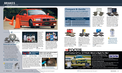 Bavarian Autosport catalog spread.